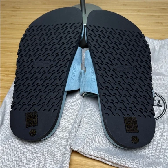 Designer inspired Blue Sandals - Picture 3 of 4